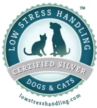Certified Silver for Low Stress Handling for Dogs and Cats in Veterinary Clinics
